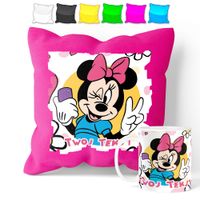 ZESTAW: KUBEK + POSZEWKA - MYSZKA MINNIE - PREZENT WIELE WZORÓW + IMIĘ