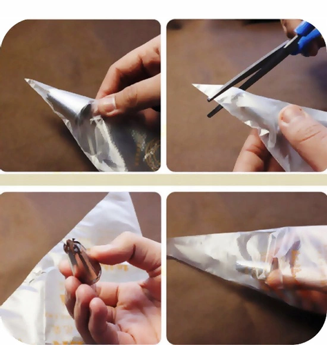 RĘKAW DO TORTU WOREK CUKIERNICZY KREM MASA DEKORACJE URODZINY 1szt na Arena.pl