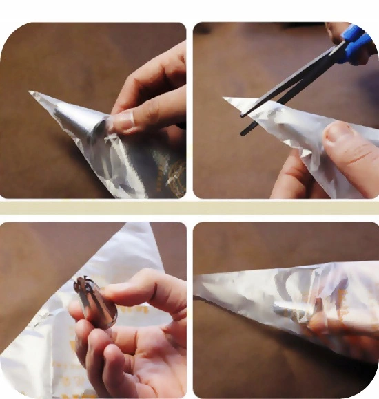 RĘKAW DO TORTU WOREK CUKIERNICZY KREM MASA DEKORACJE URODZINY 1szt zdjęcie 4