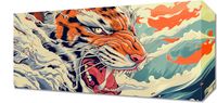 Obraz 40x20cm Tygrys Na Fali