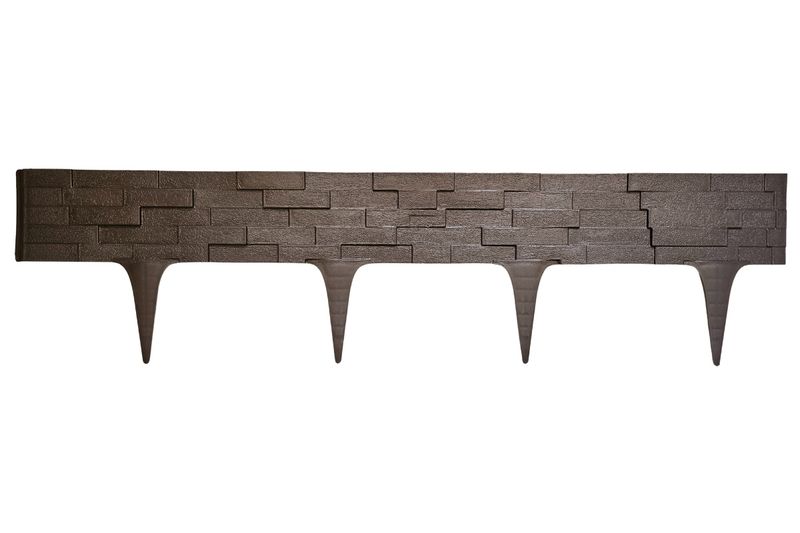 Palisada Stone 80 cm ciemny brąz zdjęcie 1