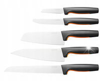 FISKARS Zestaw komplet 5 noży nóż obierania pomidorów Santoku chleba szefa