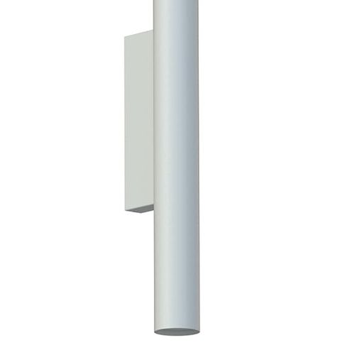 Podłużna lampa ścienna tuba Fourty 10892 Nowodvorski sypialniana szara na Arena.pl