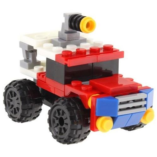 klocki konstrukcyjne 2w1 straż pożarna fire engine na Arena.pl