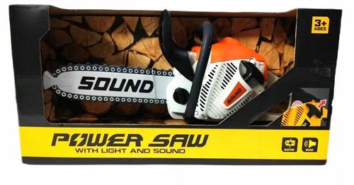 Duża Piła Łańcuchowa spalinowa dzieci ruchomy łańcuch silnik na Arena.pl