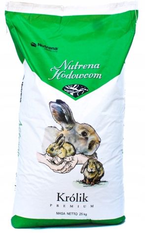 Karma pasza dla królików z kokcydiostatykiem 25 kg na Arena.pl