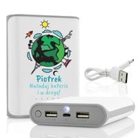 Power bank 8000mah własny nadruk PREZENT na URODZINY