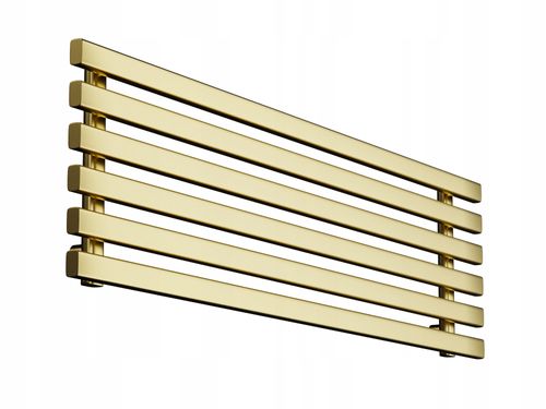 Grzejnik poziomy HORYZONT6 45x100 złoty na Arena.pl