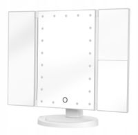 Lusterko do makijażu Humanas HS-ML04 z podświetleniem LED - białe
