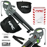 ODKURZACZ / DMUCHAWA DO LIŚCI NAC VBE320-FS-J 3200 W 2 FUKCJE ROZDRABNIACZ