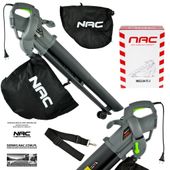 ODKURZACZ / DMUCHAWA DO LIŚCI NAC VBE320-FS-J 3200 W 2 FUKCJE ROZDRABNIACZ