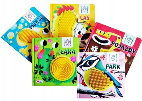 KSIĄŻECZKA KSIĄŻKA DOTYKOWA SENSORYCZNA WIEŚ na Arena.pl