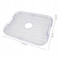 SITO SITA DO SUSZARKI SPOŻYWCZEJ DO GRZYBÓW WARZYW TACKA TACKI ZESTAW 4 SZT