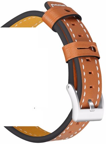 Pasek Skórzany / FITBIT VERSA / BRĄZOWY na Arena.pl