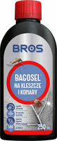 BROS Płyn BAGOSEL przeciwko KLESZCZOM KOMAROM płyn na KOMARY 250 ml