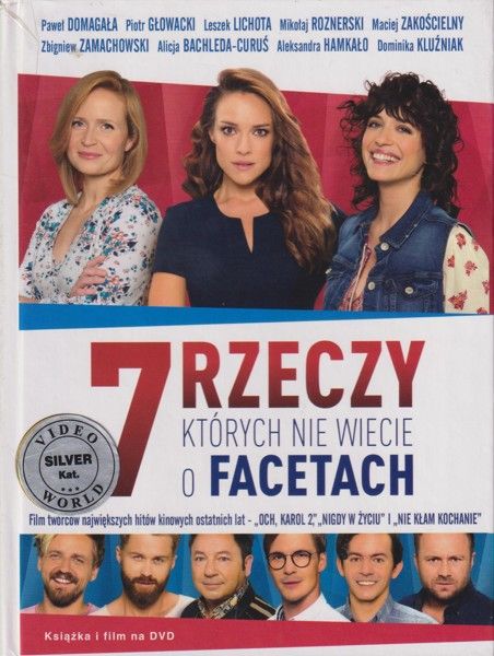7 rzeczy których nie wiecie o facetach DVD (booklet) Kinga Lewińska