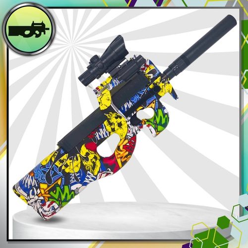 _ P90 PISTOLET KARABIN AUTOMAT NA KULKI ŻELOWE_ na Arena.pl