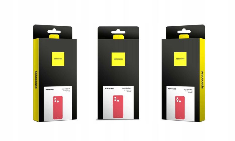 Spacecase Silicone Case Redmi Redmi 12C Red zdjęcie 11