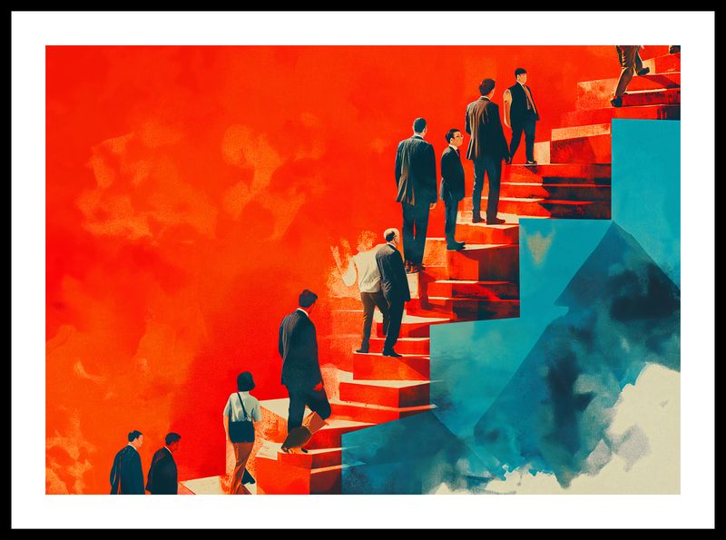 Plakat 59,4x42cm Metafory Sukcesu zdjęcie 3