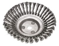 Szczotka do czyszczenia kostki brukowej drut splatany 200x0.50x20mm ACC0184
