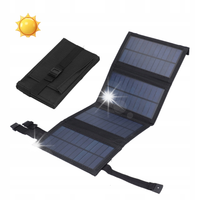 SOLARNY PANEL 20W SKŁADANA PRZENOŚNA POLIKRYSTALICZNA ŁADOWARKA MATA USB