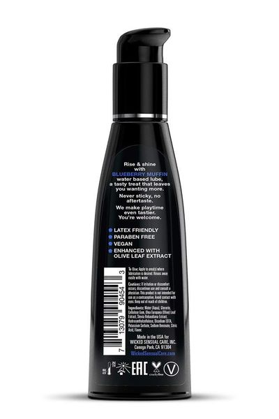 Wicked Aqua Blueberry Muffin Lube 120Ml zdjęcie 2