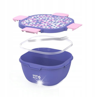 NAVA pojemnik obiadwy LUNCH BOX kwadrat 1,7 l We Care