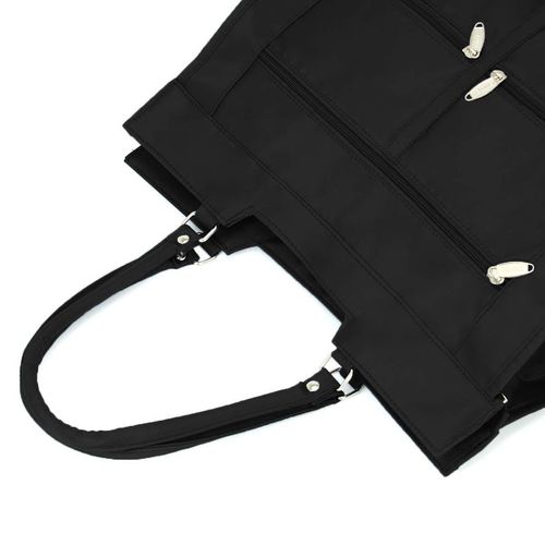 torba zakupowa z microfibry sanchez casual - czarna na Arena.pl