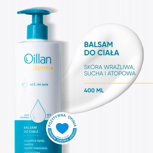 OILLAN Derm+ Balsam do ciała skóra atopowa 400 ml na Arena.pl