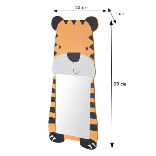 Lustro ścienne dla dzieci Tygrys 39x23cm na Arena.pl