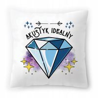 Dla Akustyka Poduszka Na Urodziny Na Prezent Z Nadrukiem Ze Zdjęciem
