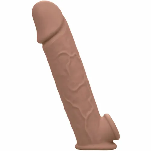 calexotics performance maxx extension 8" silikonowa brązowa powłoka na Arena.pl