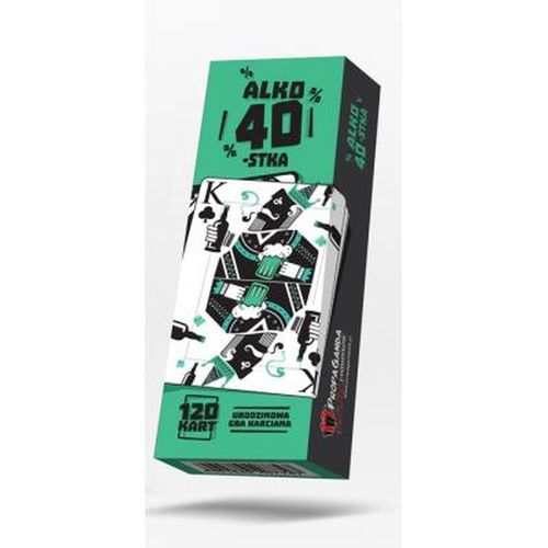 gra karciana imprezowa pijacka urodziny alko 40 na Arena.pl