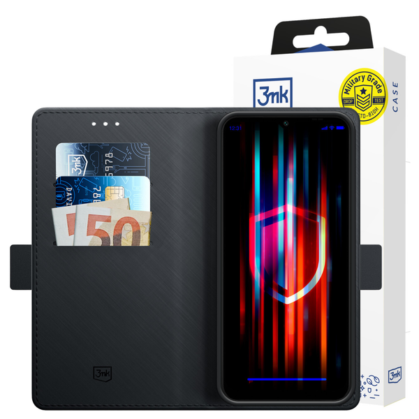 samsung galaxy a14 4g - 3mk wallet case zdjęcie 4