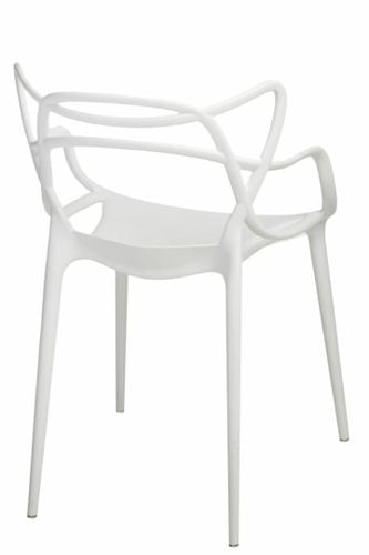 Krzesło Lexi białe insp. Master chair na Arena.pl