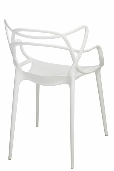 Krzesło Lexi białe insp. Master chair zdjęcie 2