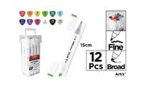 marker chromax artix z dwoma końcówkami 12szt 6045