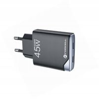 Szybka ładowarka GAN 45W 2 porty kostka do Xiaomi Redmi Note 14 Pro 5G