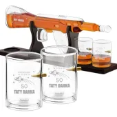 PREZENT DLA TATY KARAFKA KARABIN DO WHISKY GRAWER