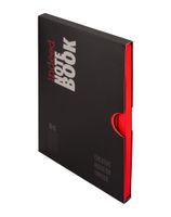 NOTES INDEED B5 KRATKA CZERWONY ANTRA