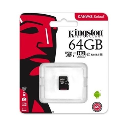 Karta KINGSTON micro SD 64GB microSD Class 10 + ADAPTER 100MB/s na Arena.pl