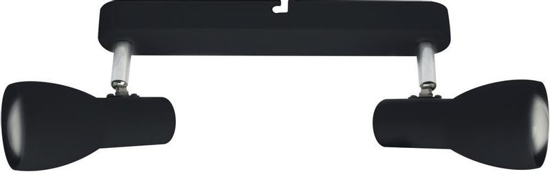 Picardo listwa 2x40W E14 czarny matowy zdjęcie 1