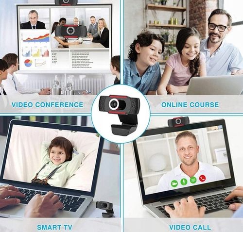 Techly Kamerka Kamera Internetowa USB PC do lekcji Mikrofon na Arena.pl