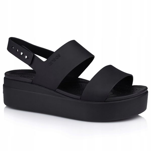 Sandały damskie Crocs Crocband Platforma 206453060 zdjęcie 1