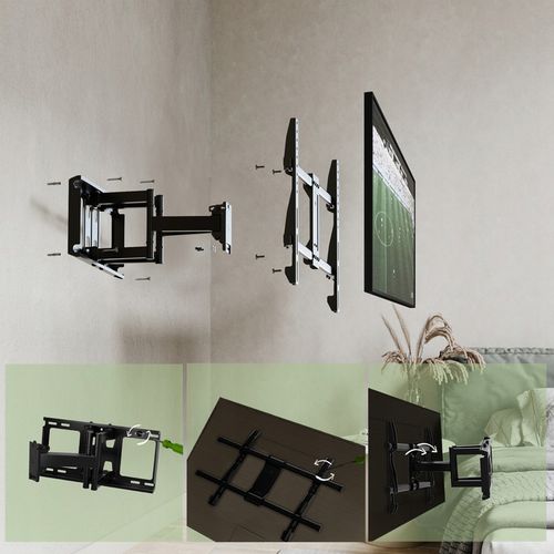 EXTRA MOCNY OBROTOWY UCHWYT DO TELEWIZORA WIESZAK TV 32-85 CALI UNIWERSALNY na Arena.pl
