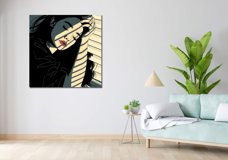 Obraz 100x100cm Zamysł zdjęcie 2