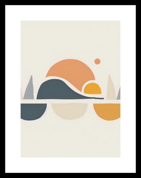 Plakat 40x55cm Pagórki Wyniosłości zdjęcie 3