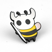 Bee Knight | 4 cm | Metal | Przypinka | Hollow Knight