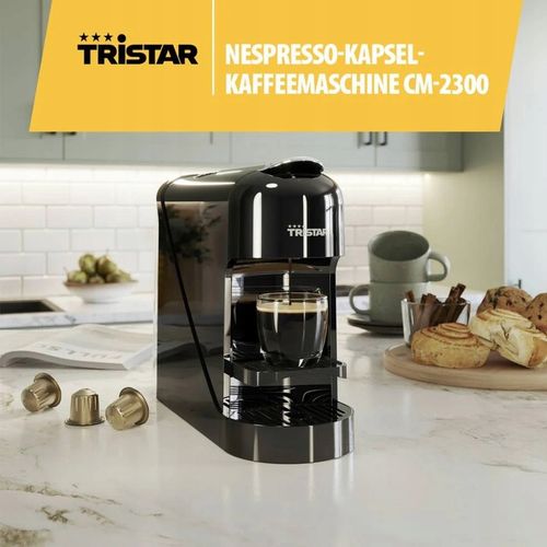 EKSPRES CIŚNIENIOWY DO KAWY KAPSUŁKOWY CZARNY NESPRESSO + KAPSUŁKI 120SZT na Arena.pl