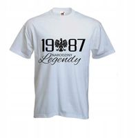 KOSZULKA T-SHIRT PREZENT napis NARODZINY LEGENDY